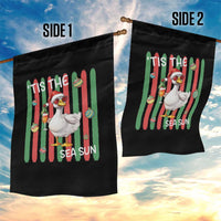 Funny Christmas In July Goose Garden Flag Tis The Sea Sun