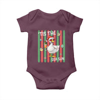Funny Christmas In July Goose Baby Onesie Tis The Sea Sun