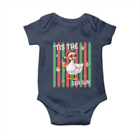Funny Christmas In July Goose Baby Onesie Tis The Sea Sun