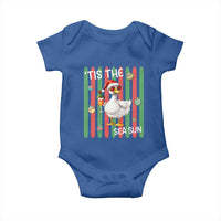 Funny Christmas In July Goose Baby Onesie Tis The Sea Sun