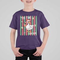 Funny Christmas In July Goose T Shirt For Kid Tis The Sea Sun