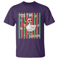 Funny Christmas In July Goose T Shirt Tis The Sea Sun