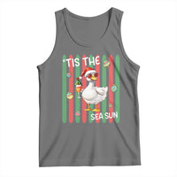 Funny Christmas In July Goose Tank Top Tis The Sea Sun