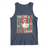 Funny Christmas In July Goose Tank Top Tis The Sea Sun