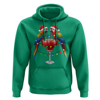 Christmas In July Parrots Hoodie Summer Beach Party Gift