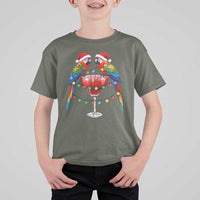 Christmas In July Parrots T Shirt For Kid Summer Beach Party Gift