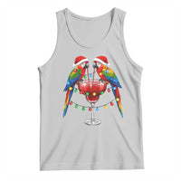 Christmas In July Parrots Tank Top Summer Beach Party Gift