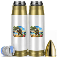 Funny Christmas In July Bigfoot Bullet Tumbler Tropical Vacation Graphic
