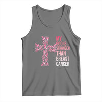 My God Is Stronger Than Breast Cancer Survivor Hope Gift Tank Top