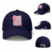 My God Is Stronger Than Breast Cancer Baseball Cap Christian Support Gift