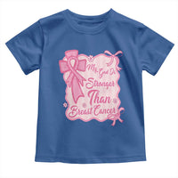 My God Is Stronger Than Breast Cancer Toddler T Shirt Christian Support Gift