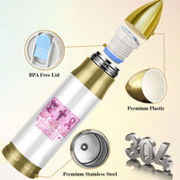 Hope Faith Cure Breast Cancer Awareness Bullet Tumbler Pink Ribbon Survivor Support Gift