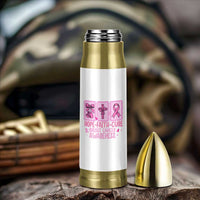 Hope Faith Cure Breast Cancer Awareness Bullet Tumbler Pink Ribbon Survivor Support Gift