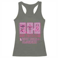 Hope Faith Cure Breast Cancer Awareness Racerback Tank Top Pink Ribbon Survivor Support Gift