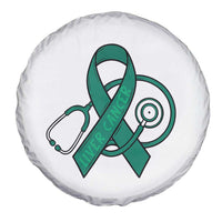 Liver Cancer Strong Nurse Warrior Spare Tire Cover Stethoscope Healthcare Support Gift