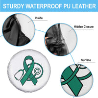 Liver Cancer Strong Nurse Warrior Spare Tire Cover Stethoscope Healthcare Support Gift