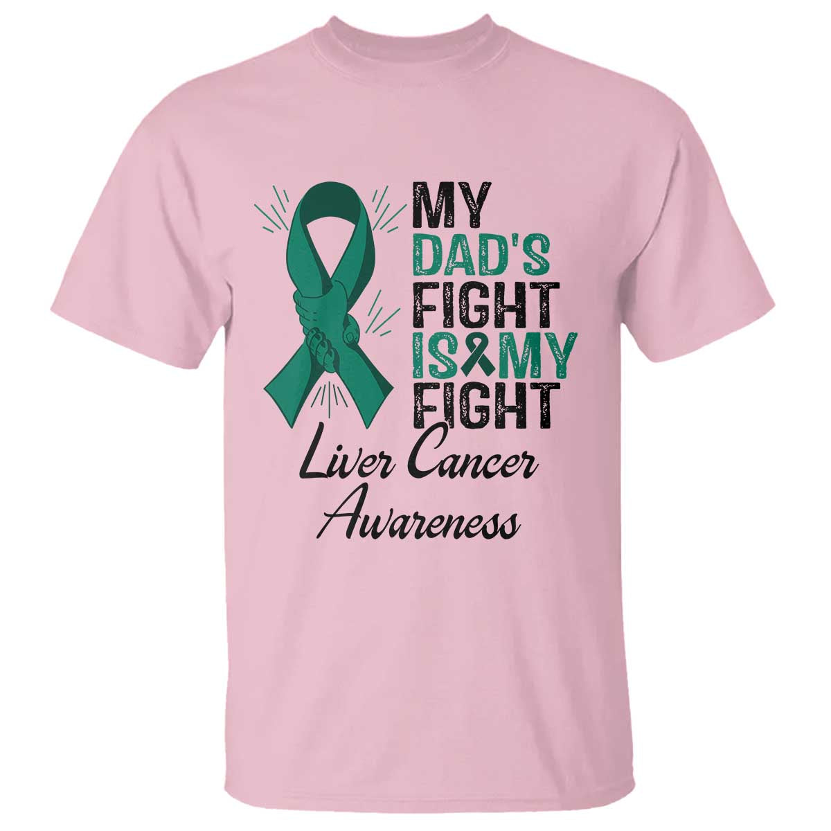 Liver Cancer Support Warrior Gift T Shirt My Dad Fight My Fight