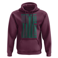 Strike Out Liver Cancer Baseball Hoodie American Flag Support Gift