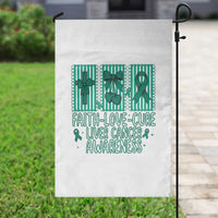 Faith Love And Cure Liver Cancer Awareness Garden Flag Hope Survivor Support