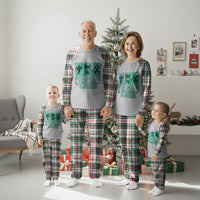 Faith Love And Cure Liver Cancer Awareness Plaid Pajama Set Hope Survivor Support