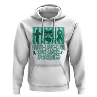 Faith Love And Cure Liver Cancer Awareness Hoodie Hope Survivor Support