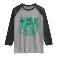 Faith Love And Cure Liver Cancer Awareness Raglan Shirt Hope Survivor Support