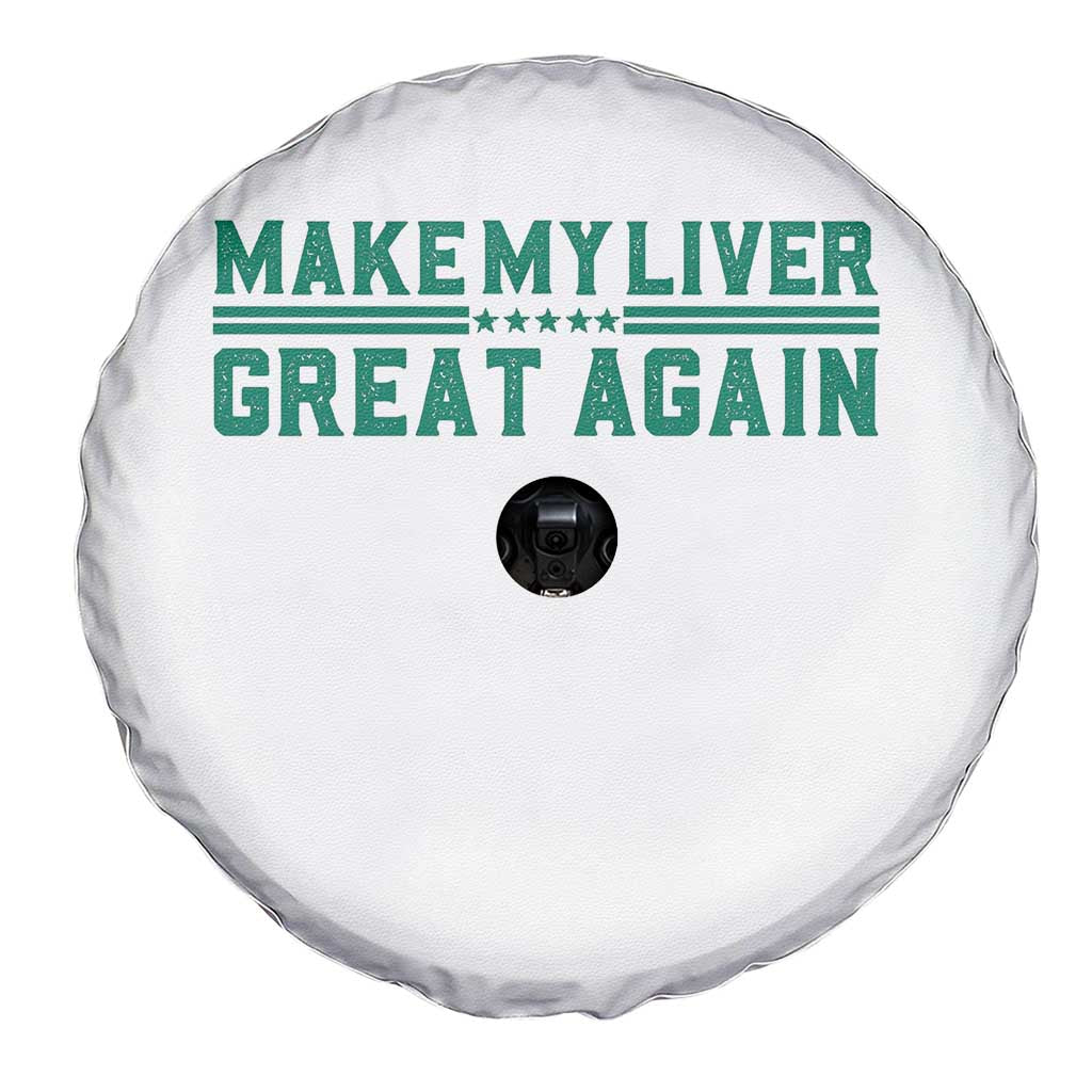 Make My Liver Great Again Spare Tire Cover Liver Cancer Support Gift