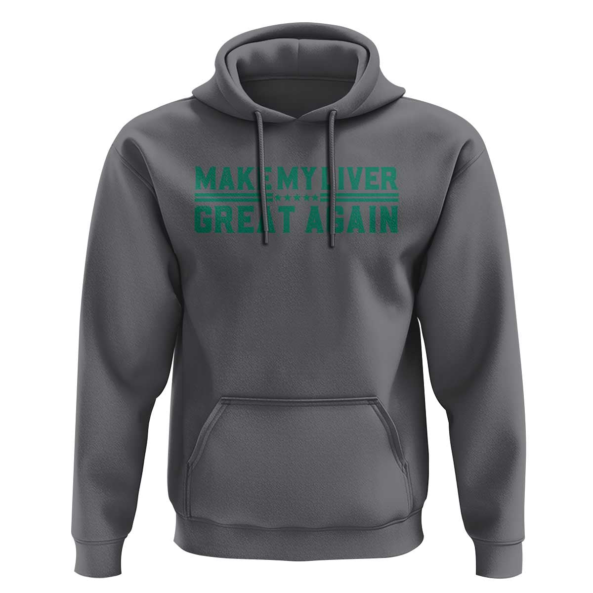 Make My Liver Great Again Hoodie Liver Cancer Support Gift