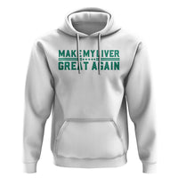 Make My Liver Great Again Hoodie Liver Cancer Support Gift