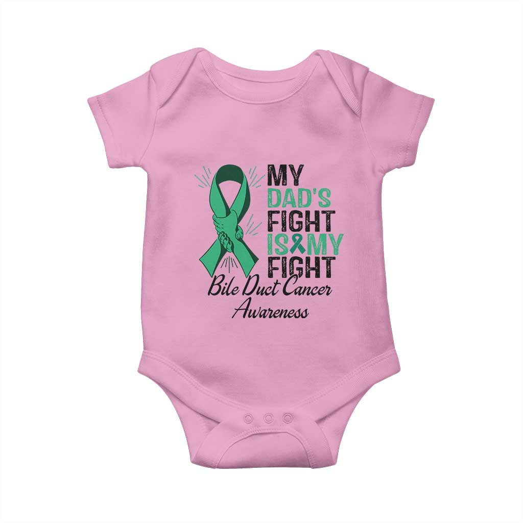 Cholangiocarcinoma Support Warrior Gift Baby Onesie My Dad Fight My Fight