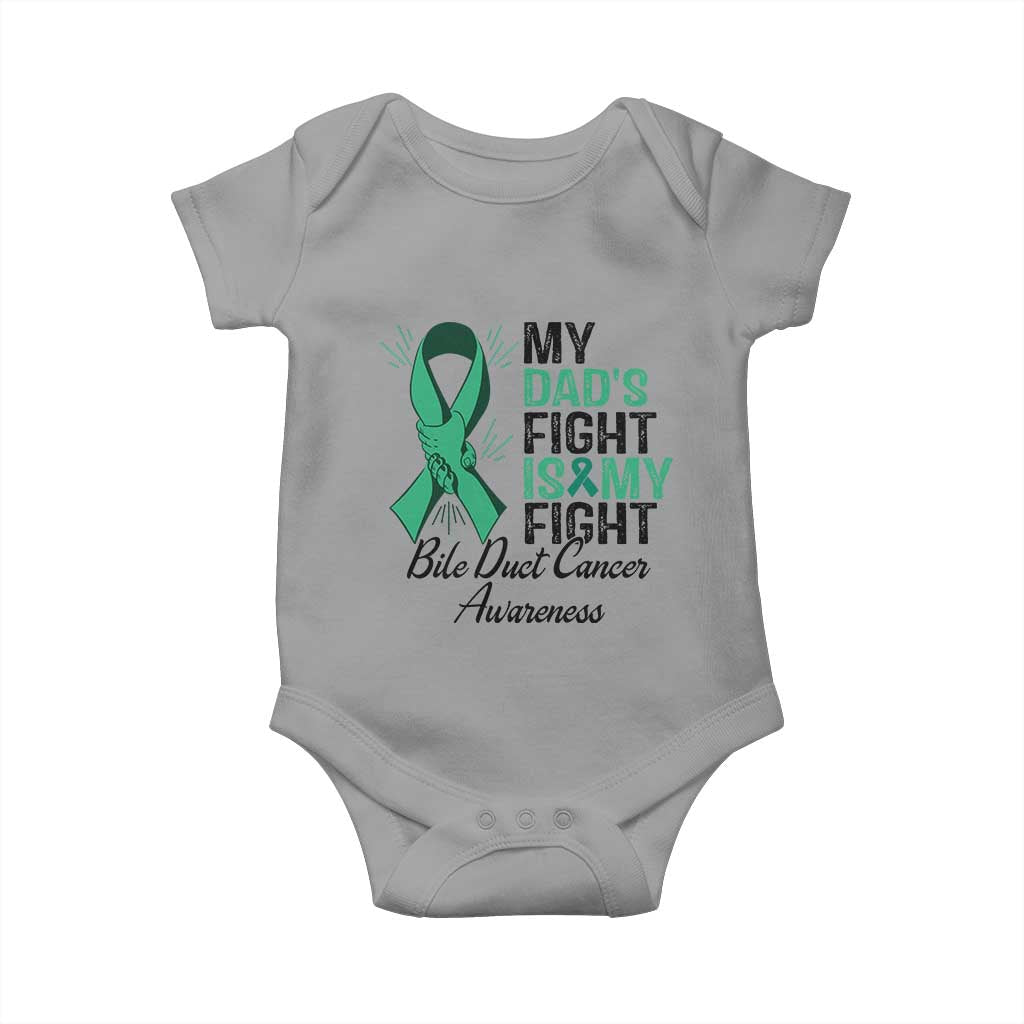 Cholangiocarcinoma Support Warrior Gift Baby Onesie My Dad Fight My Fight