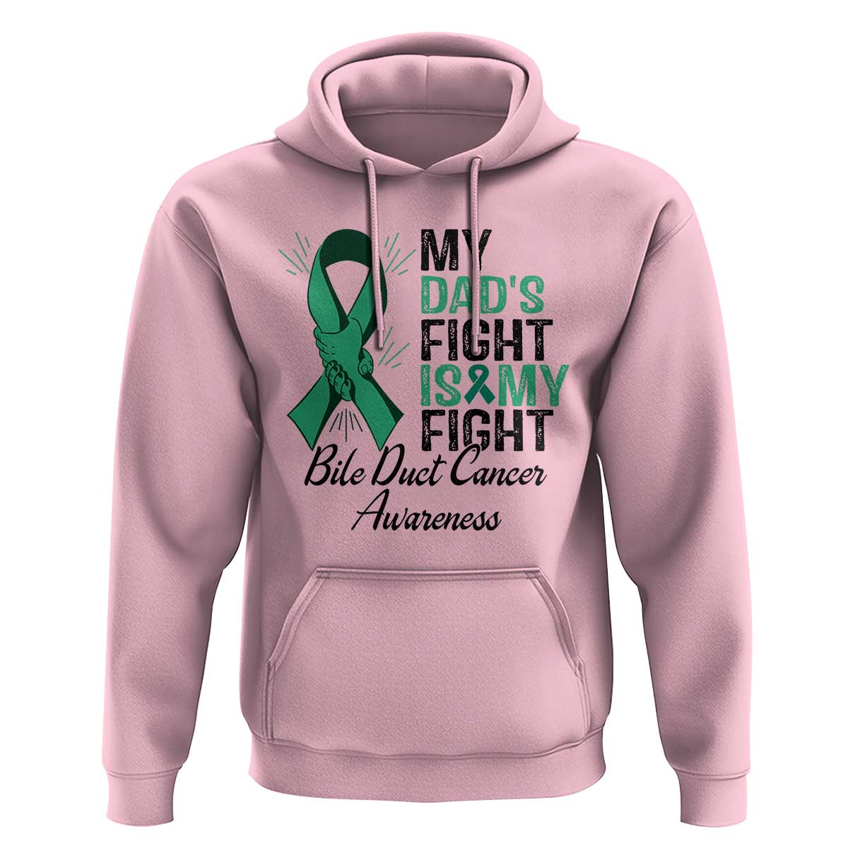 Cholangiocarcinoma Support Warrior Gift Hoodie My Dad Fight My Fight