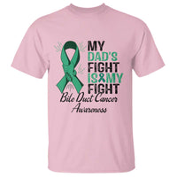 Cholangiocarcinoma Support Warrior Gift T Shirt My Dad Fight My Fight
