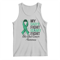 Cholangiocarcinoma Support Warrior Gift Tank Top My Dad Fight My Fight