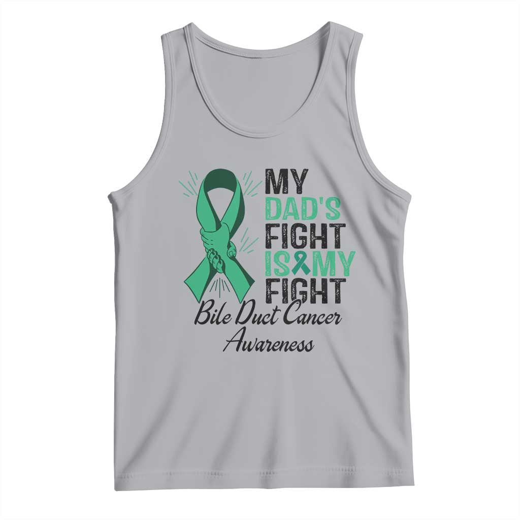 Cholangiocarcinoma Support Warrior Gift Tank Top My Dad Fight My Fight