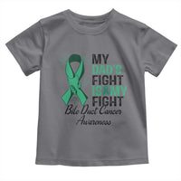 Cholangiocarcinoma Support Warrior Gift Toddler T Shirt My Dad Fight My Fight