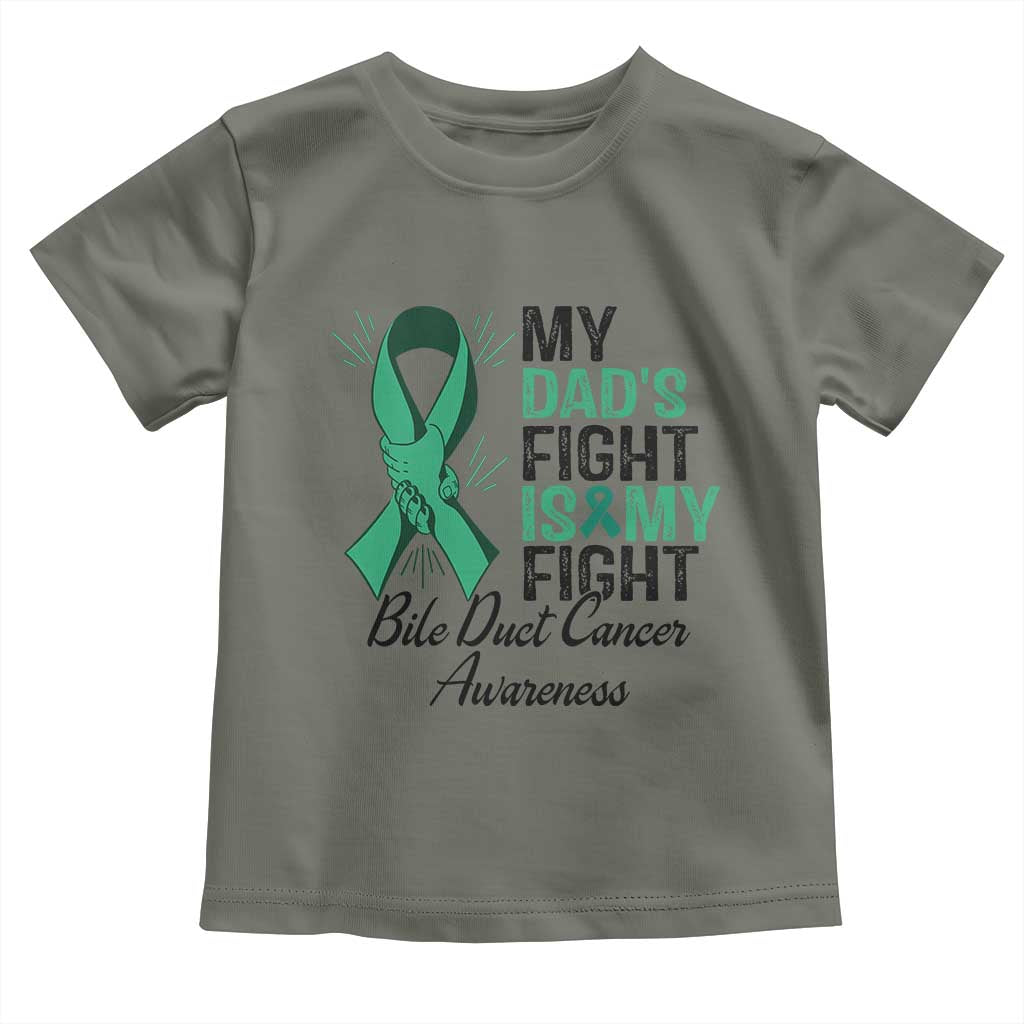 Cholangiocarcinoma Support Warrior Gift Toddler T Shirt My Dad Fight My Fight