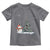 Christmas Snowman Toddler T Shirt Funny Snowmen With Christmas Tree - Wonder Print Shop
