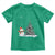 Christmas Snowman Toddler T Shirt Funny Snowmen With Christmas Tree - Wonder Print Shop