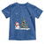 Christmas Snowman Toddler T Shirt Funny Snowmen With Christmas Tree - Wonder Print Shop