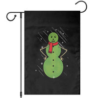 Christmas Snowman Garden Flag Funny Angry Snowmen - Wonder Print Shop