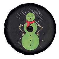 Christmas Snowman Spare Tire Cover Funny Angry Snowmen - Wonder Print Shop