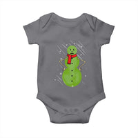 Christmas Snowman Baby Onesie Funny Angry Snowmen - Wonder Print Shop