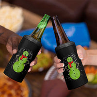 Christmas Snowman 4 in 1 Can Cooler Tumbler Funny Angry Snowmen