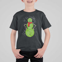 Christmas Snowman T Shirt For Kid Funny Angry Snowmen - Wonder Print Shop