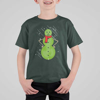 Christmas Snowman T Shirt For Kid Funny Angry Snowmen - Wonder Print Shop