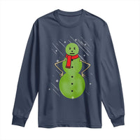 Christmas Snowman Long Sleeve Shirt Funny Angry Snowmen - Wonder Print Shop