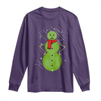 Christmas Snowman Long Sleeve Shirt Funny Angry Snowmen - Wonder Print Shop