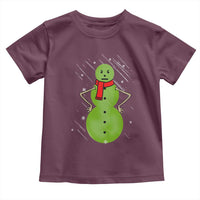Christmas Snowman Toddler T Shirt Funny Angry Snowmen - Wonder Print Shop