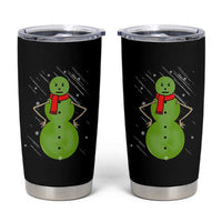 Christmas Snowman Tumbler Cup Funny Angry Snowmen